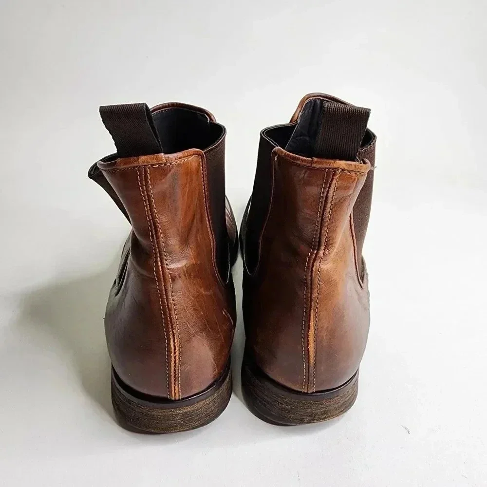 To Boot‎ New York Beckham Chelsea Boots Size 8.5 Brown Leather